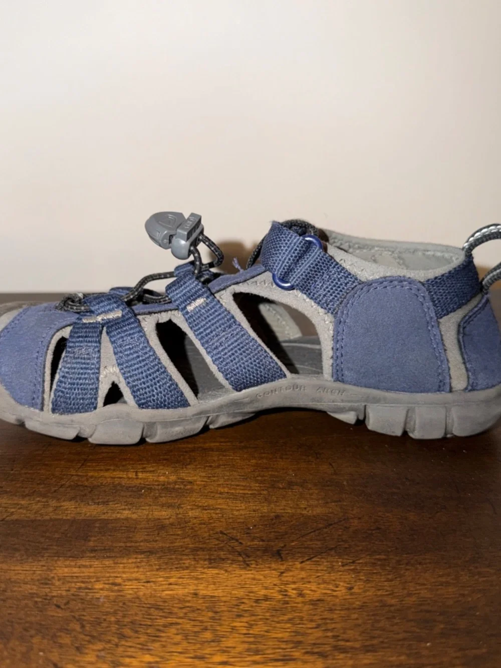 Keen Seacamp II CNX Blue Depths Gargoyle Sport Sandals Little Kids Size 1